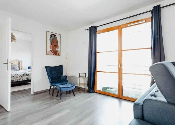 T2 Haut Standing Parking privé Wi-Fi TV Netflix